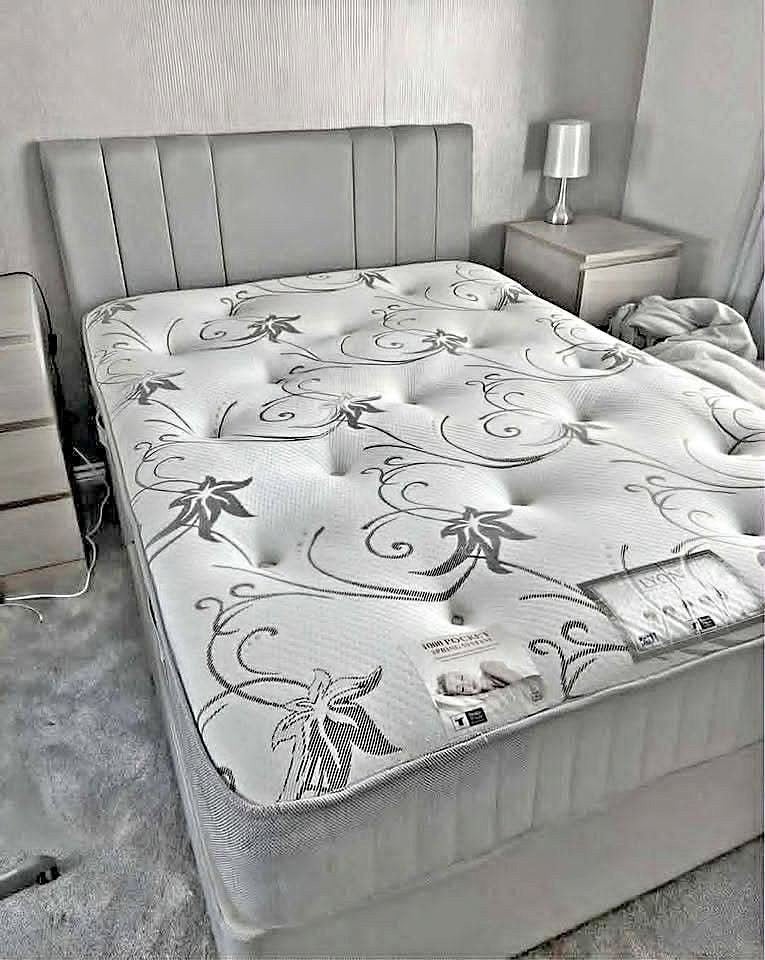 Bed met matras, (betaling bij levering), Verzenden, Overige kleuren