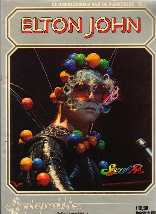 (m41) Elton John, de geschiedenis van de popmuziek nr 1, Boeken, Ophalen of Verzenden, Gelezen