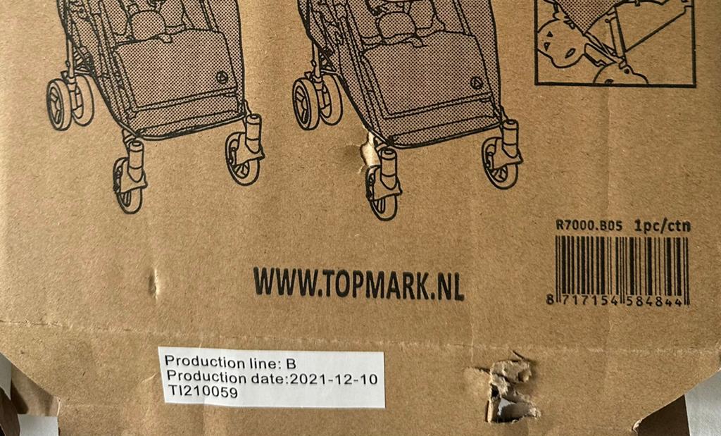 Regen hoes buggy, Topmark, nieuw, Kinderen en Baby's, Buggy's, Ophalen of Verzenden, Nieuw, Regenhoes