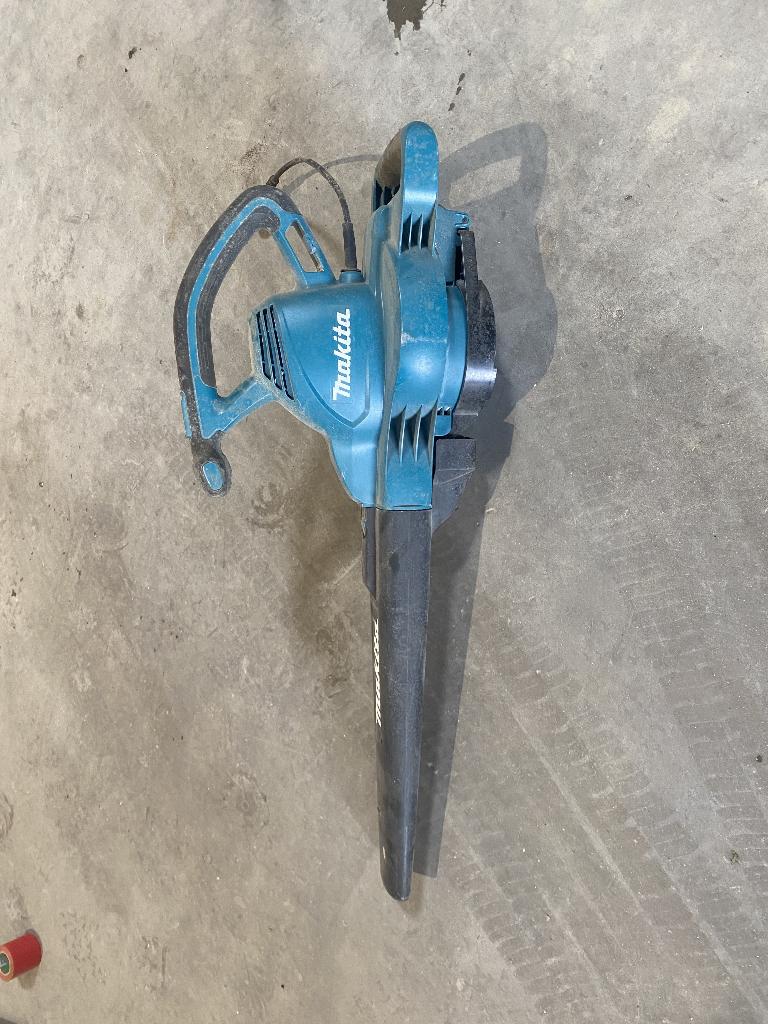 Makita bladblazer, Ophalen, Gebruikt, Met opvangzak, Handgedragen