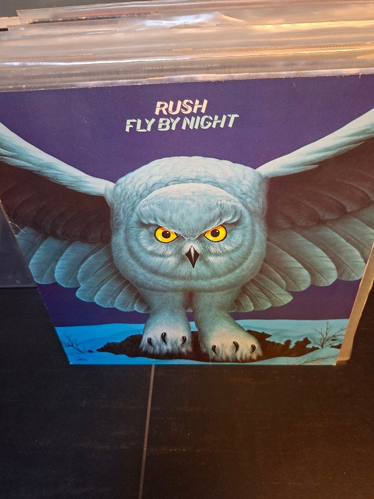 lp - rush - fly by night - vak 4, LP, Gebruikt, Hardrock, Ophalen of Verzenden