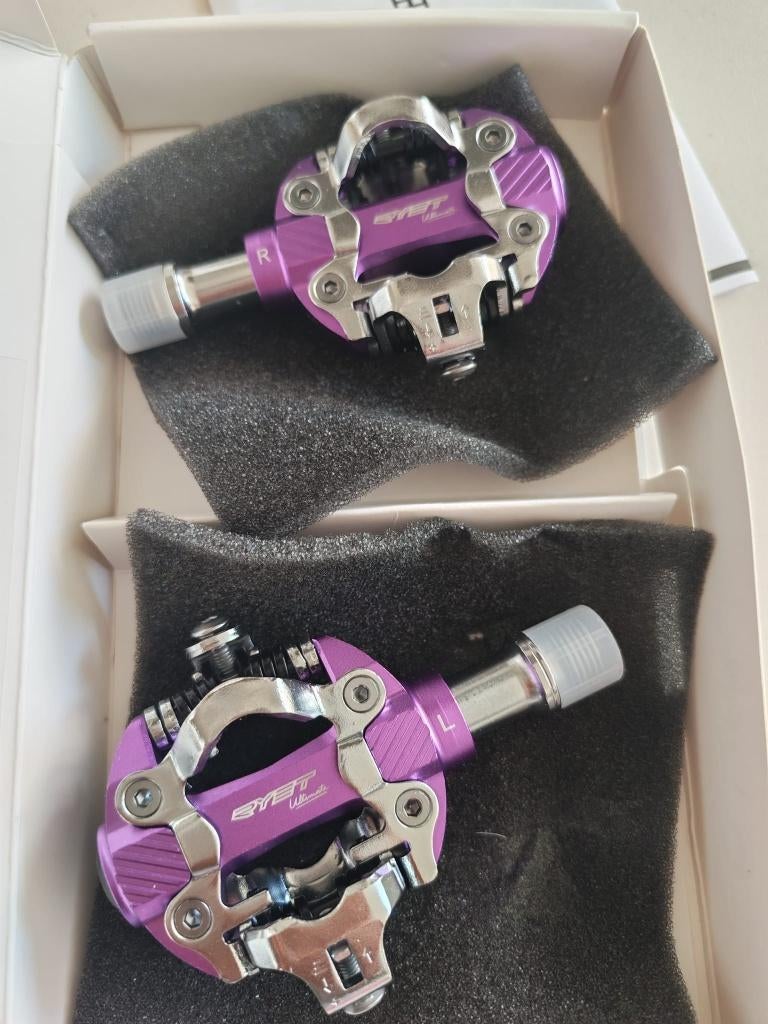 Nieuwe lichtgewicht Ryet SPD mountainbikepedalen, Fietsen en Brommers, Ryet, Nieuw, Fatbike, Aluminium