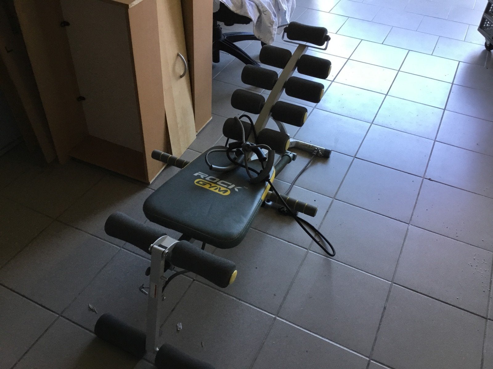 banc de musculation fitness, Enlèvement, Comme neuf