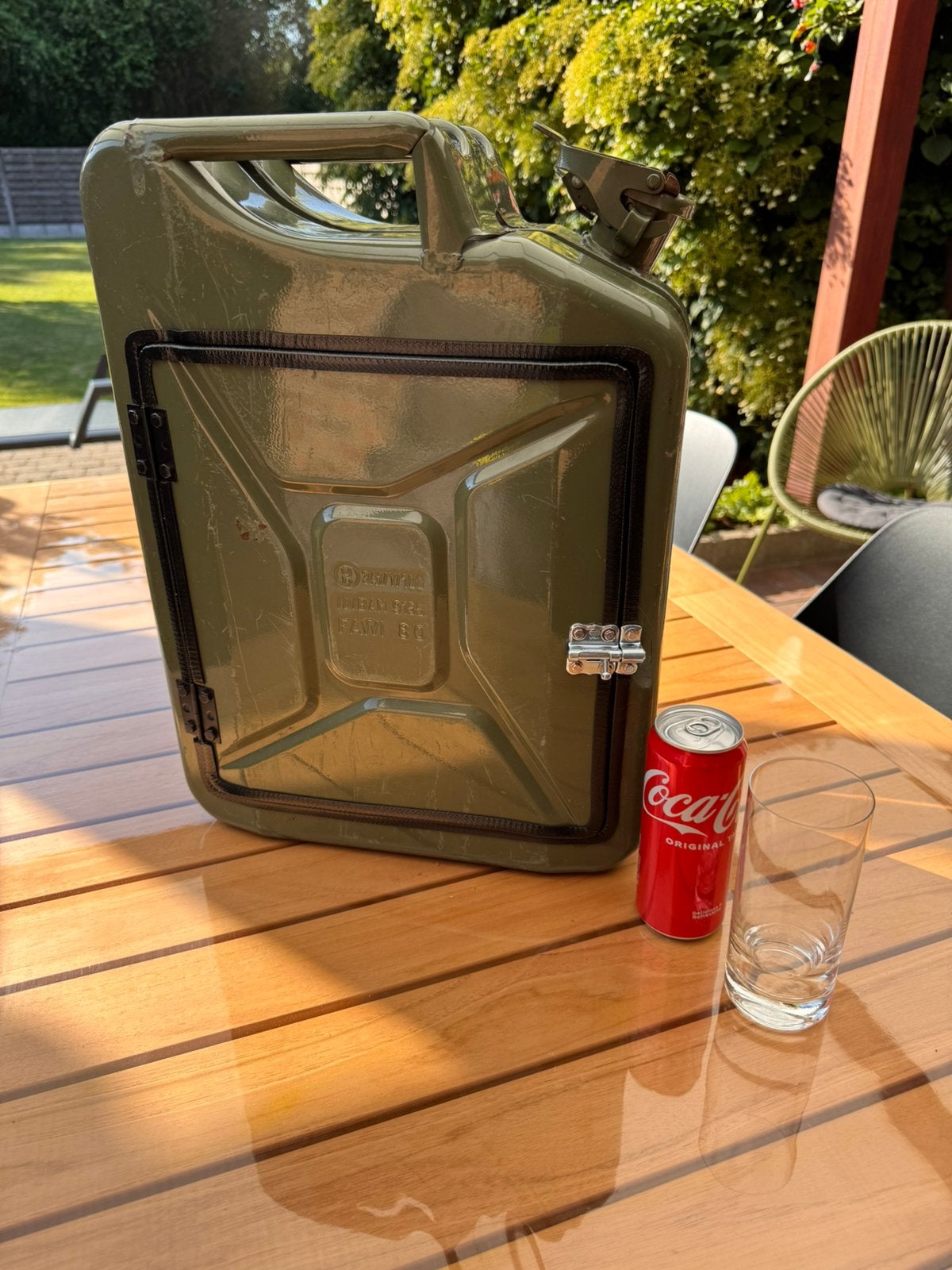 Jerrycan bacardi cola met verlichting, Ophalen, Nieuw