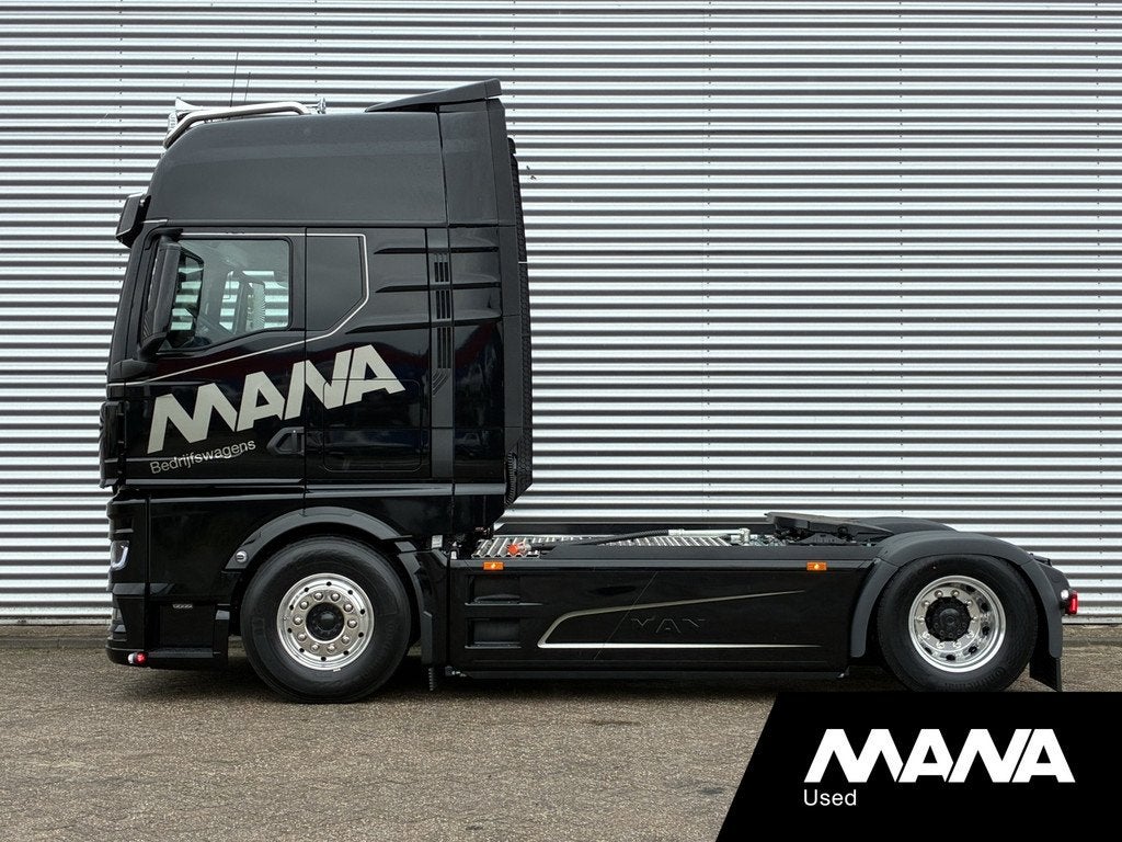 MAN TGX 18.520 4X2 LL GX D30 Hydrauliek Alcoa's Side Skirts, Automaat, Euro 6, MAN, Zwart