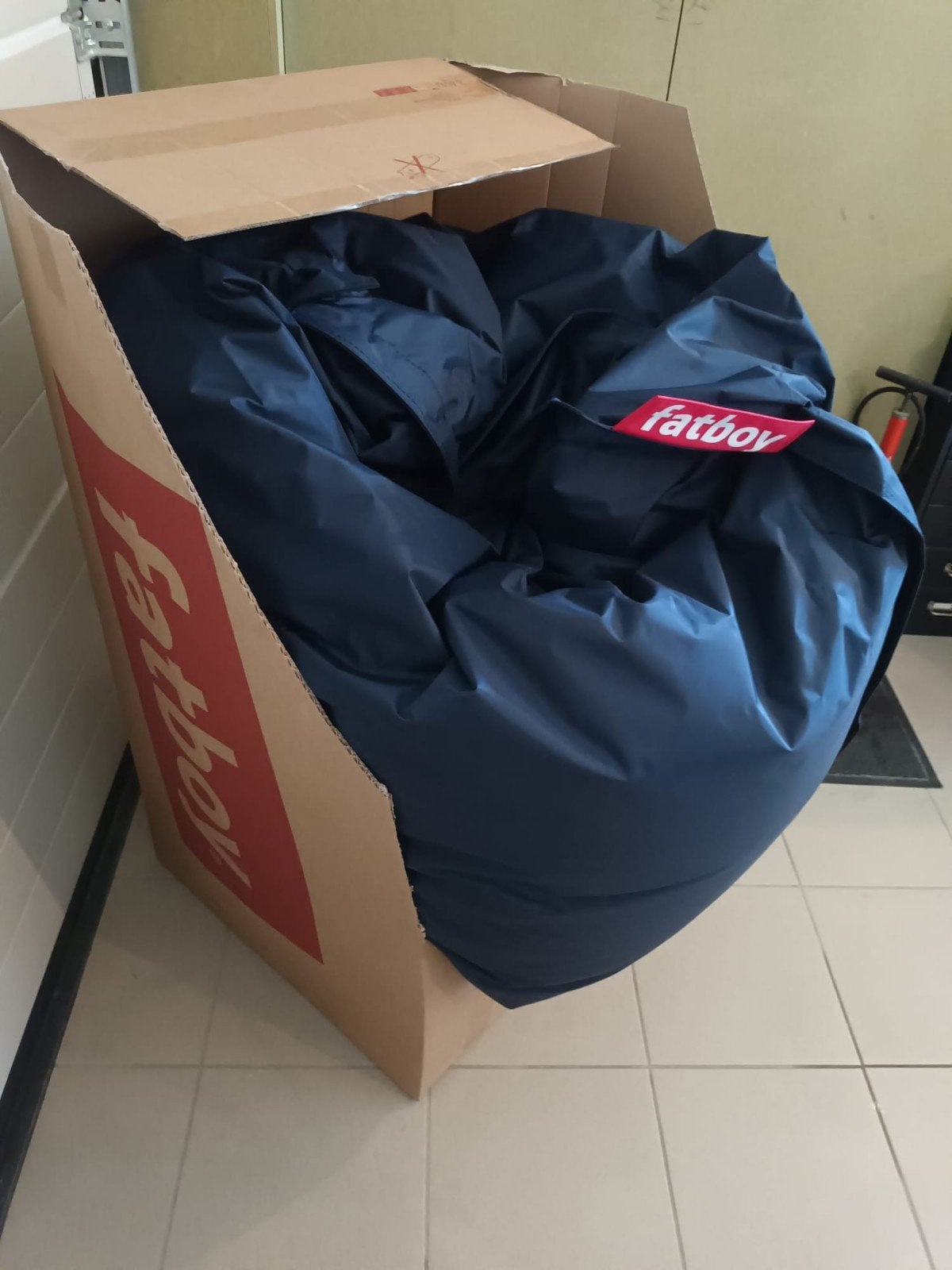 Nieuwe zitzak Fatboy, Huis en Inrichting, Zitzakken, Ophalen, Zitzak