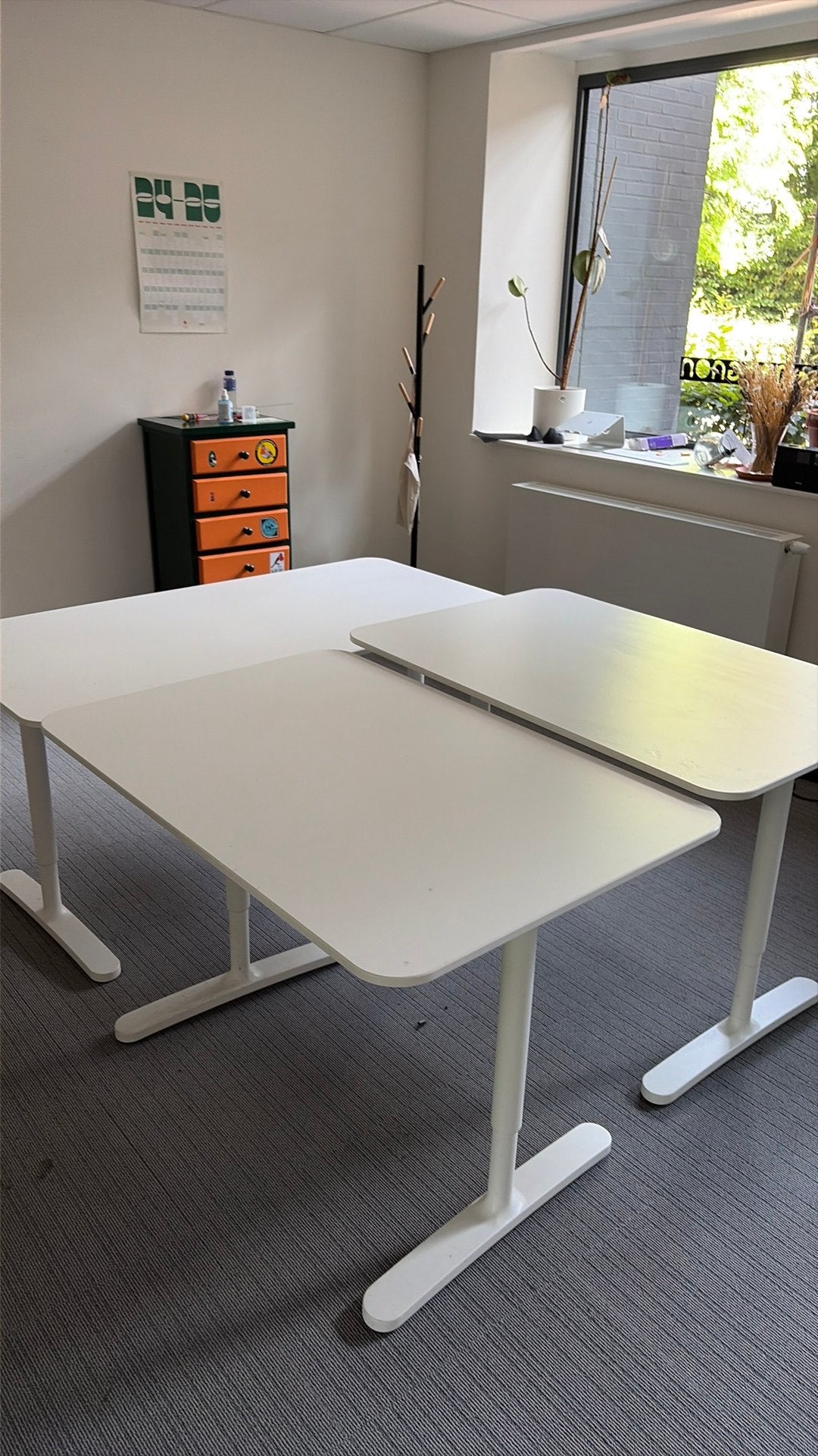 3 x IKEA BEKANT in goeie staat, Ophalen of Verzenden, Zo goed als nieuw, IKEA