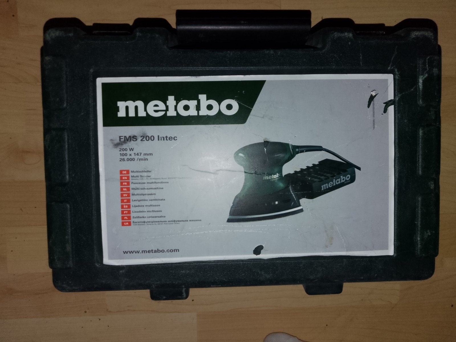 Schuur machine metabo amper gebruikt, Ophalen, Zo goed als nieuw, 600 tot 1200 watt, Overige typen