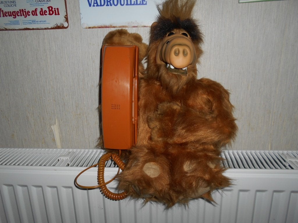 alf : téléphone vintage Alf (rare 1980), Collections, Enlèvement ou Envoi, Comme neuf, Animal