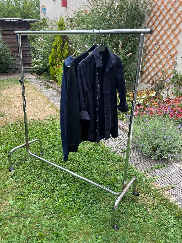 kledingrek, Ophalen, Met wielen, Gebruikt