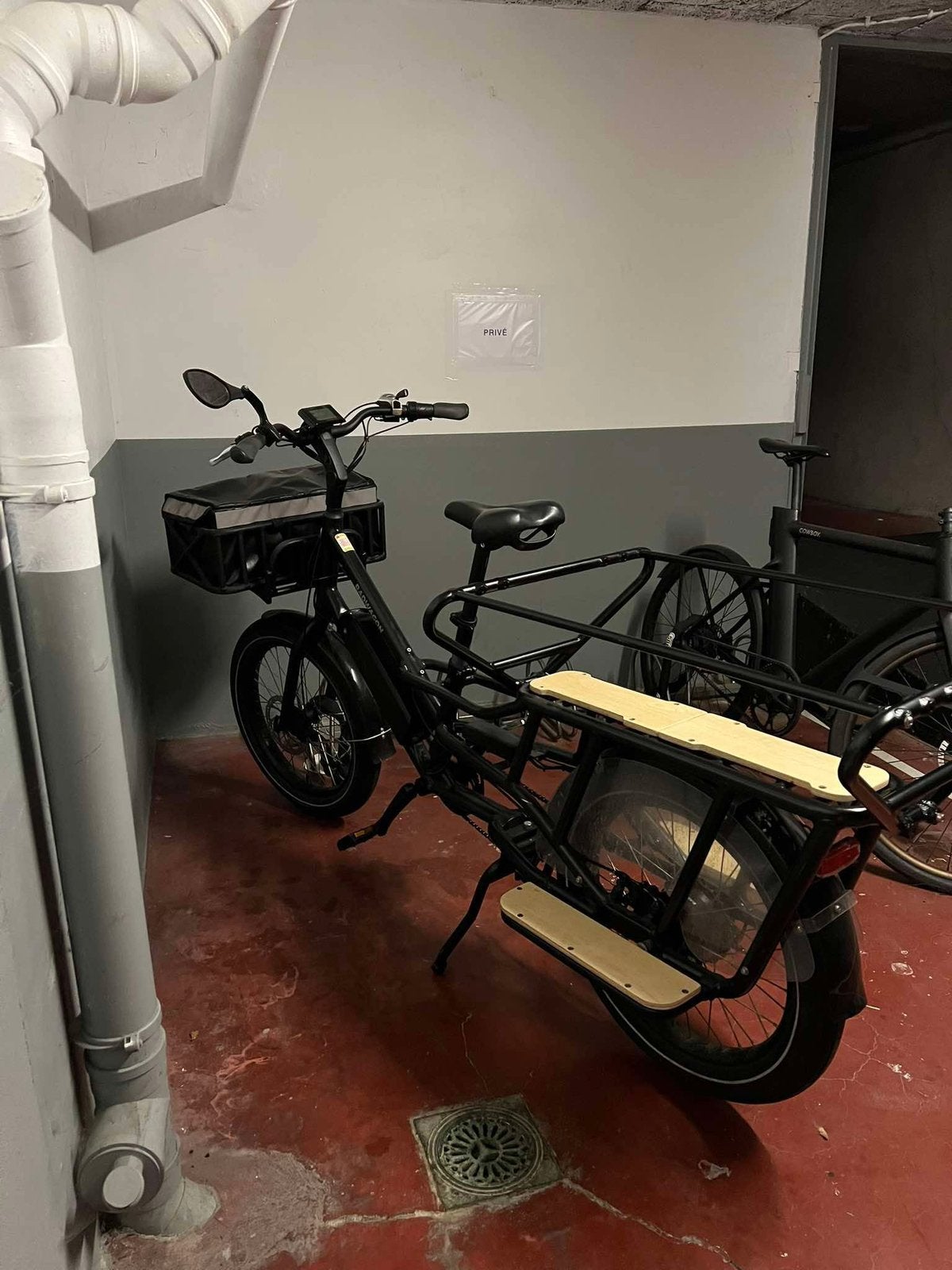 RadWagon 4 electrische longtail cargo bike, Enlèvement