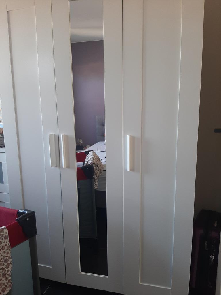 Driedeurs kledingkast, Huis en Inrichting, Kasten | Kleerkasten, Ophalen