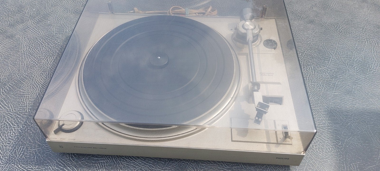 platenspeler phillips F7111/06, Ophalen, Platenspeler