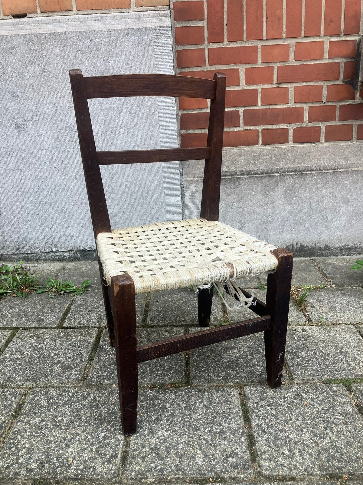 Chaise enfant en bois, à restaurer, Enfants & Bébés, Enlèvement, Utilisé