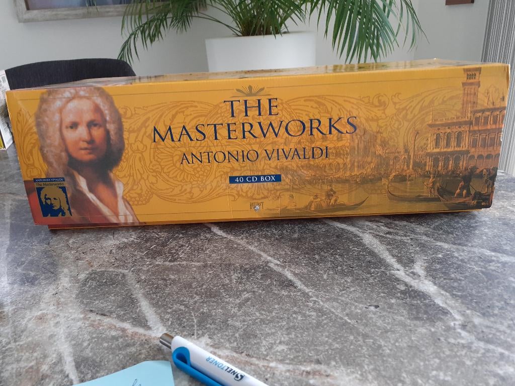 The Masterworks Antonio VIVALDI - CD'S, Cd's en Dvd's, Ophalen, Zo goed als nieuw, Overige typen