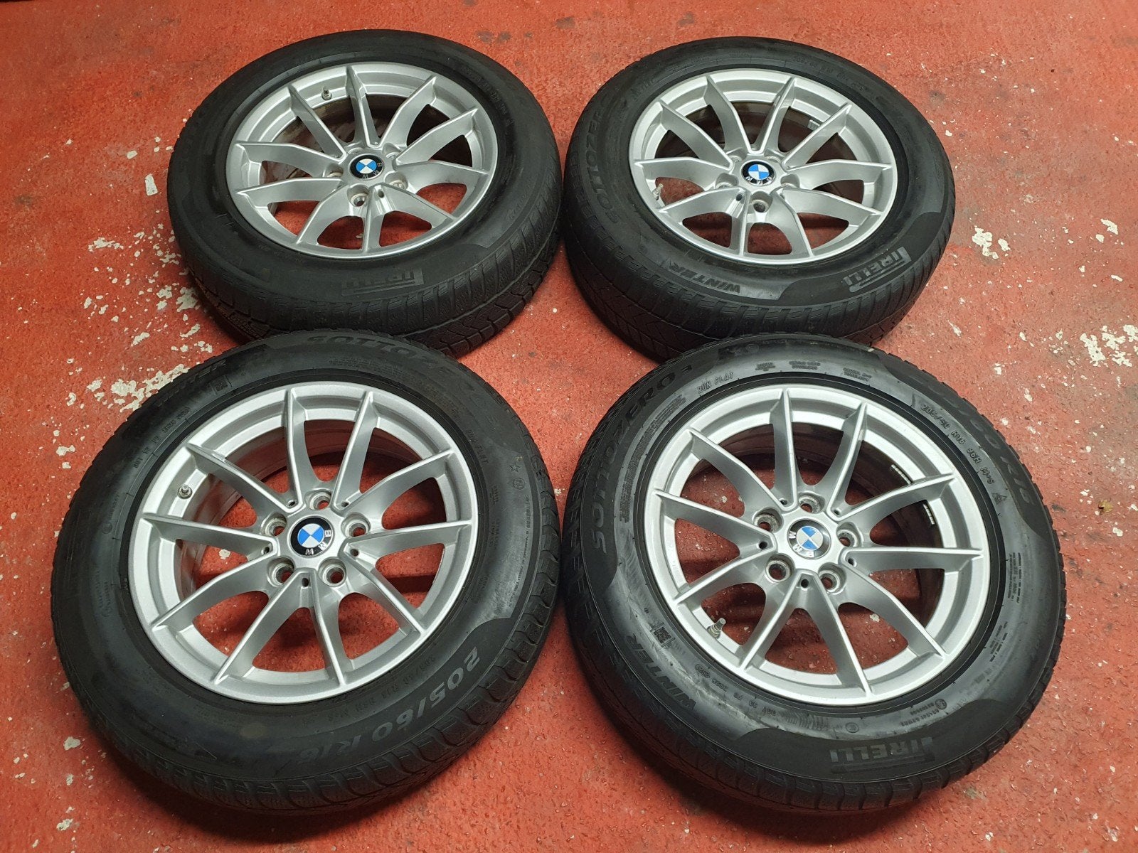 Originele BMW 16" wielen winterkit serie 3 G20 G21 + sensore, Ophalen, Gebruikt, BMW