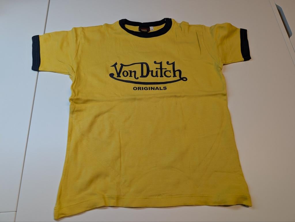 Vond Dutch t-shirt voor jongens van 8 jaar, Ophalen of Verzenden, Zo goed als nieuw, Shirt of Longsleeve, Von dutch