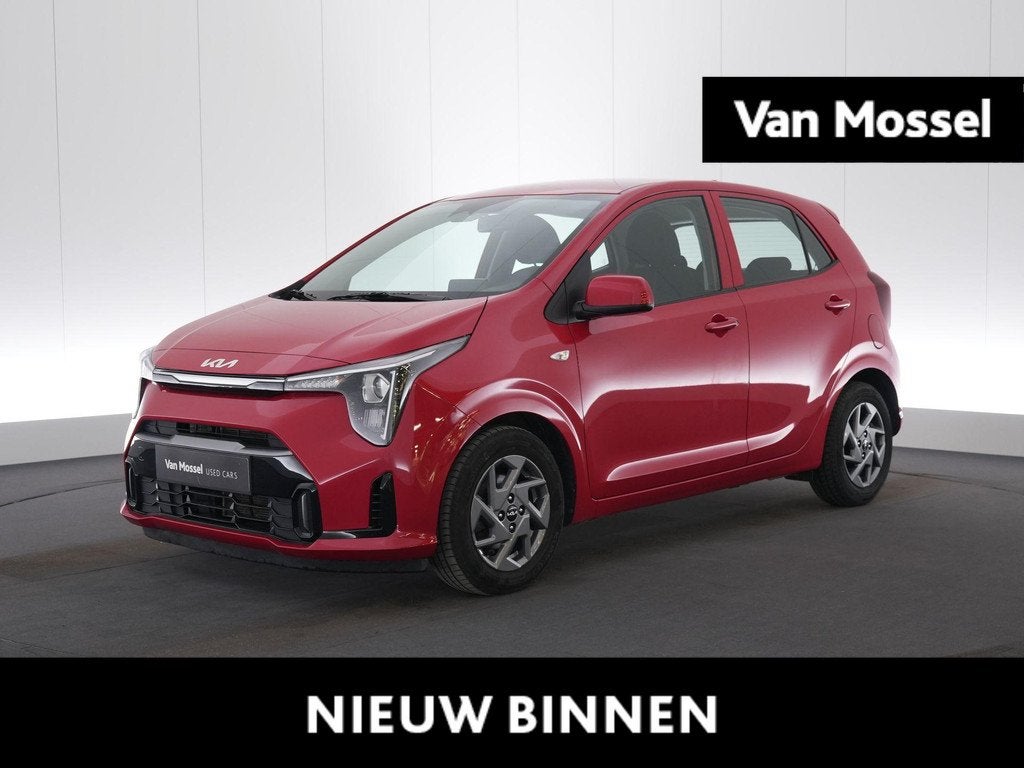 Kia Picanto 1.0 MPI 63 Pulse AMT, Auto's, 4 zetels, Stof, Gebruikt, Zwart