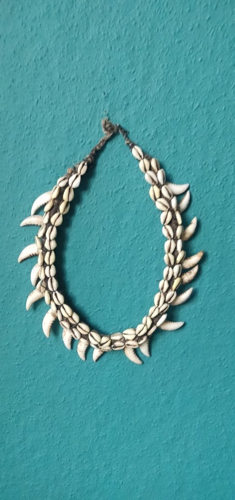 Tribal necklace Papua, Antiquités & Art, Papouasie-Nouvelle-Guinée, Enlèvement ou Envoi, Objet rituel, Autres matériaux