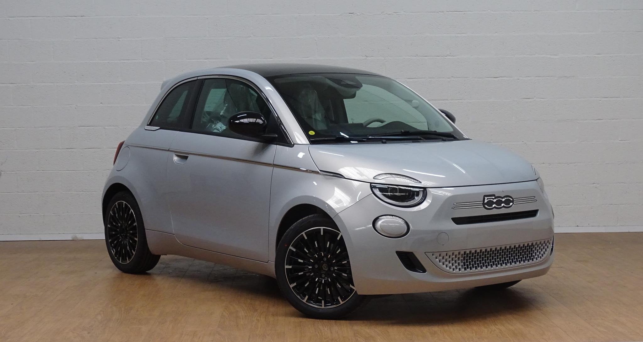 Fiat 500 1.0 Hybrid LA PRIMA, Autos, Fiat, Argent ou Gris, Achat, Entreprise, Boîte manuelle