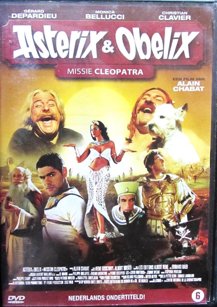 DVD ACTIE- ASTERIX EN OBELIX MISSIE CLEOPATRA ( DEPARDIEU), Cd's en Dvd's, Alle leeftijden, Ophalen of Verzenden, Zo goed als nieuw