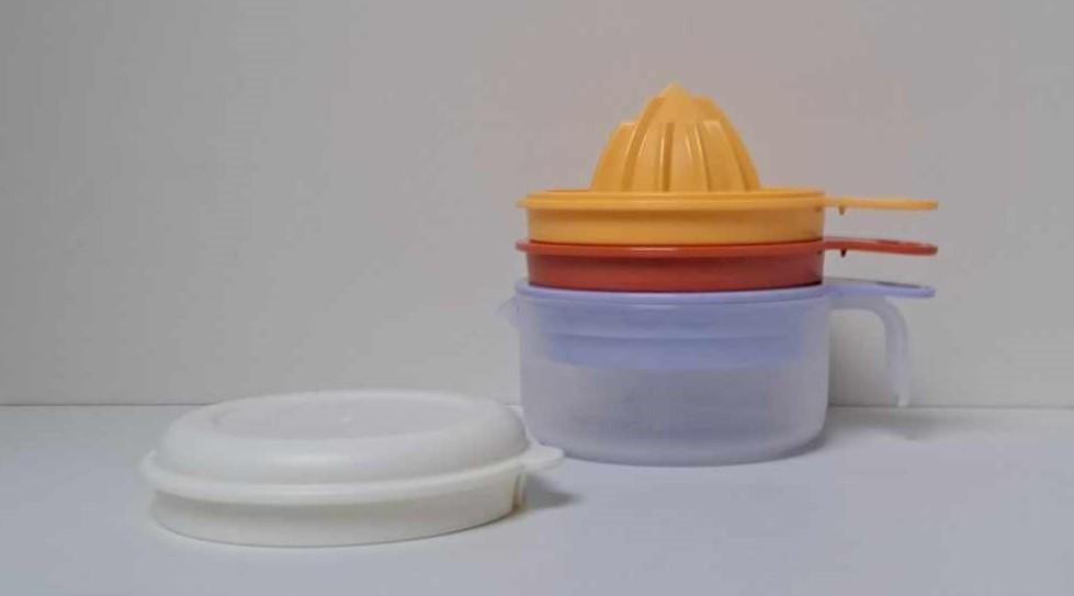 Tupperware™ « Koksmaatje » veelkleurig, Huis en Inrichting, Keuken | Tupperware, Nieuw, Overige typen, Blauw, Geel, Wit, Bruin