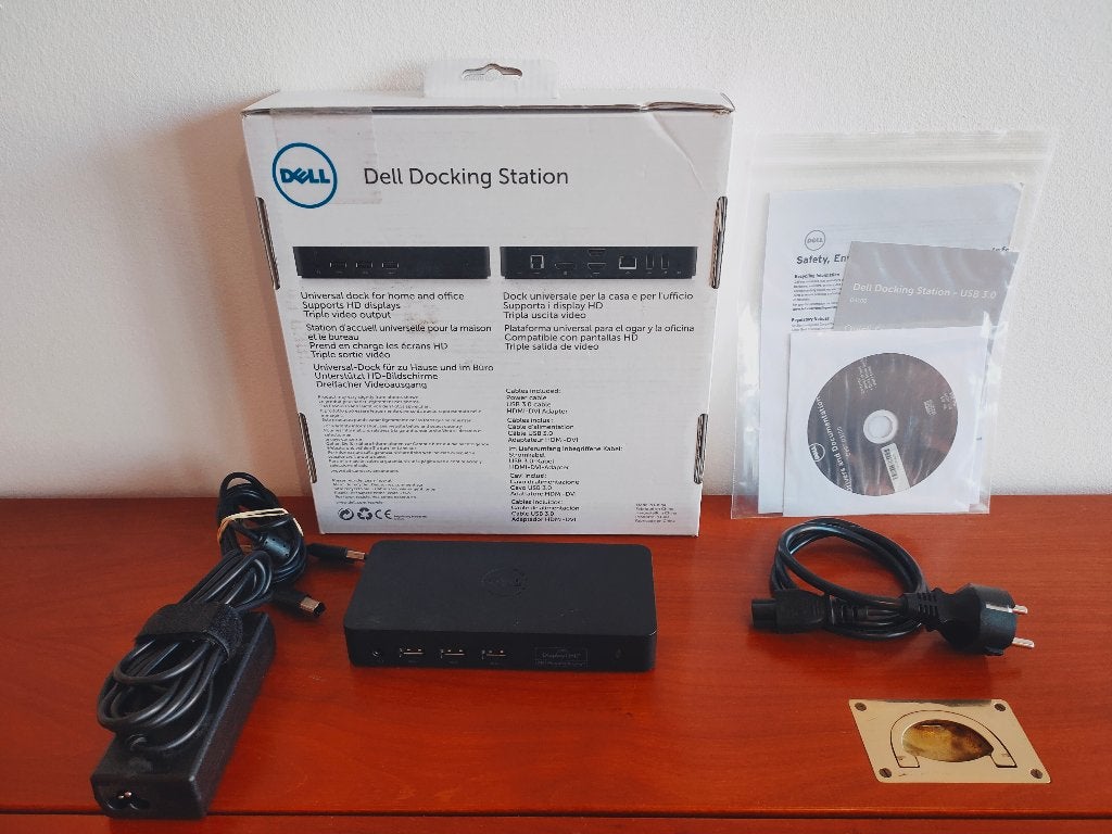 Dell Docking Station USB 3.0, Informatique & Logiciels, Enlèvement ou Envoi, Comme neuf, Station d'accueil, Dell