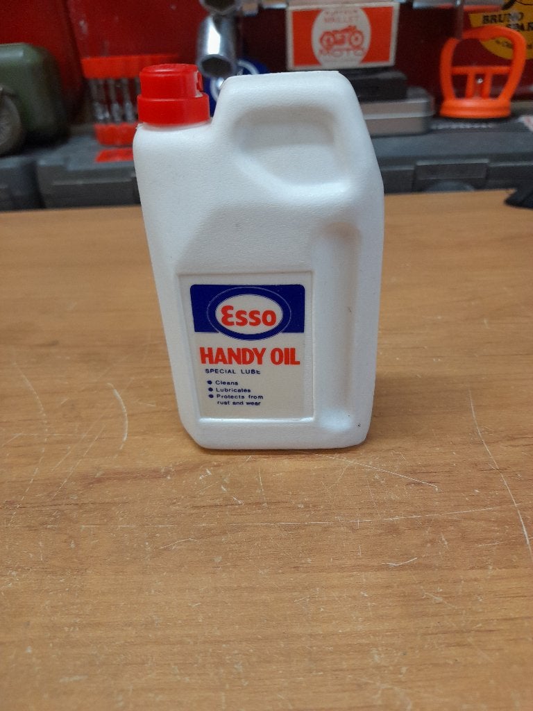 burette huile pleine scellée esso handy oil, Envoi, Utilisé, Autres types