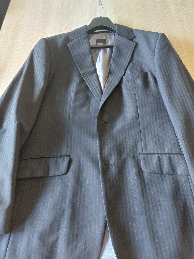 Herenkostuum Esprit, Kleding | Heren, Kostuums en vesten, Ophalen, Maat 48/50 (M), Esprit, Grijs