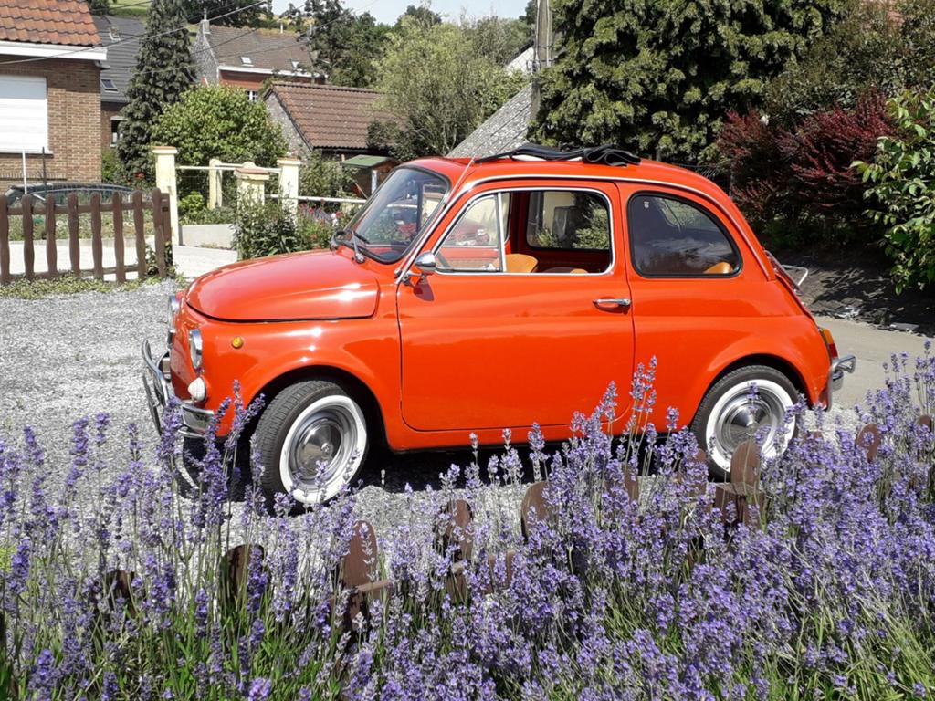 Fiat 500 oldtimer, Auto's, Beige, Beige, Particulier, Te koop