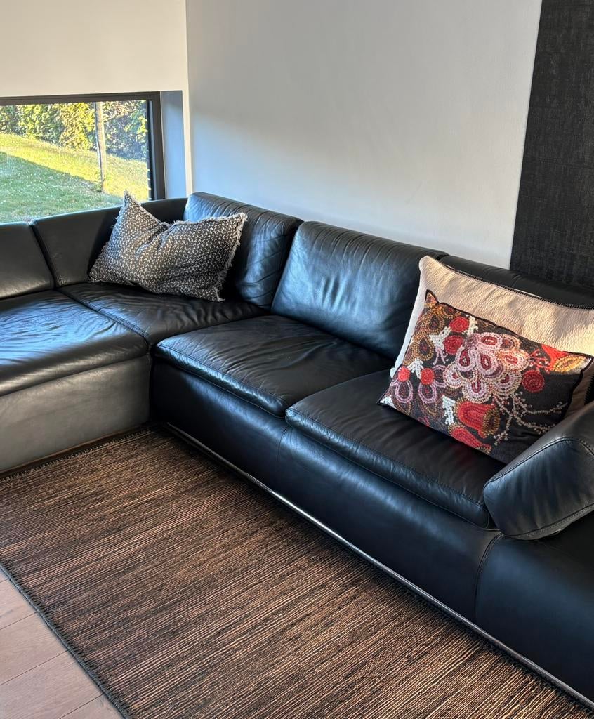 Zetel + mat, Huis en Inrichting, Ophalen, Gebruikt