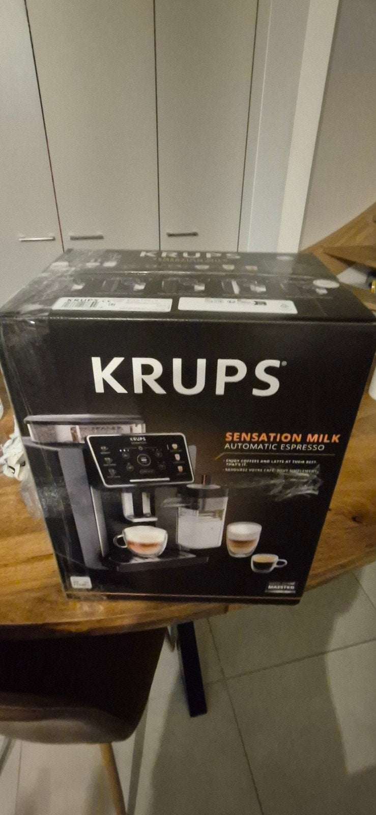 nieuw en ongeopend koffiemachine, Neuf, Réservoir d'eau amovible, Café en grains, 4 à 10 tasses