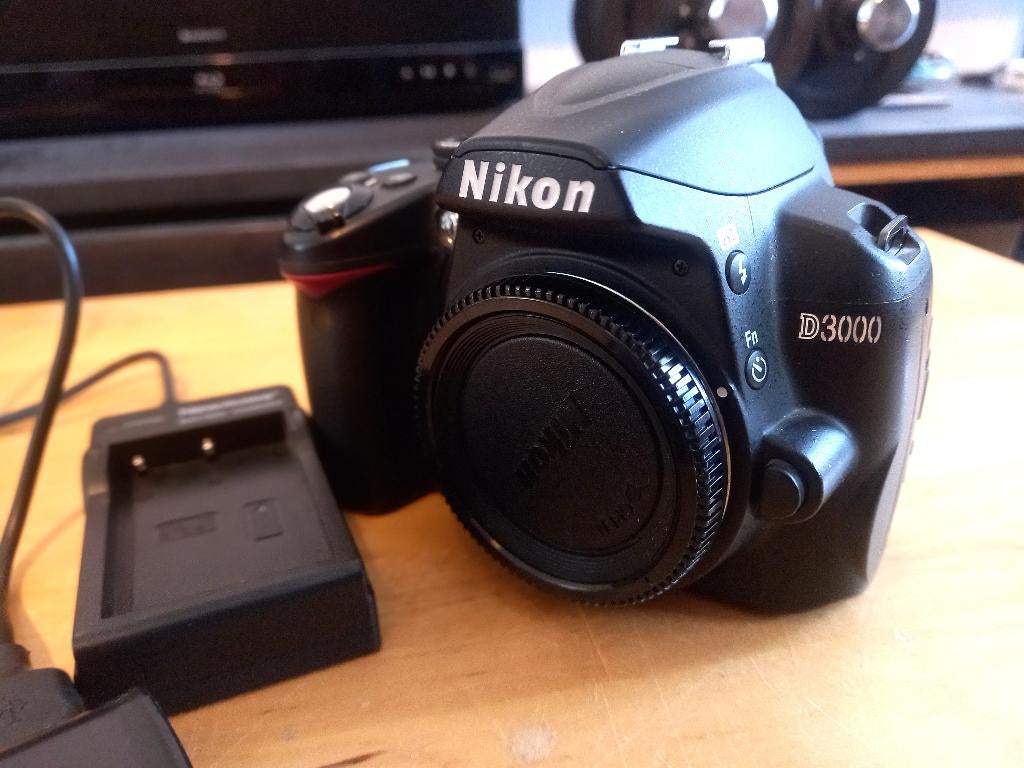Nikon D3000, Audio, Tv en Foto, Gebruikt, Spiegelreflex, Verzenden, 10 Megapixel