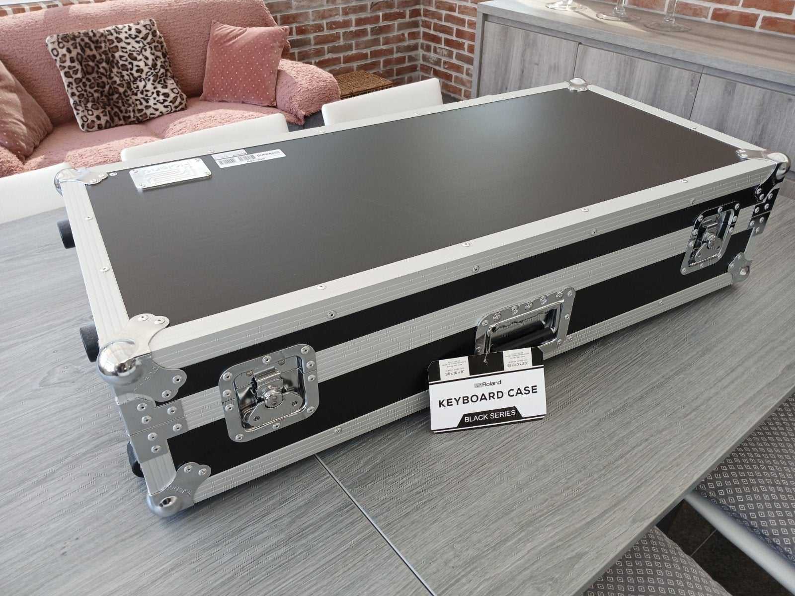 Flightcase voor keyboard, Enlèvement, Flight case