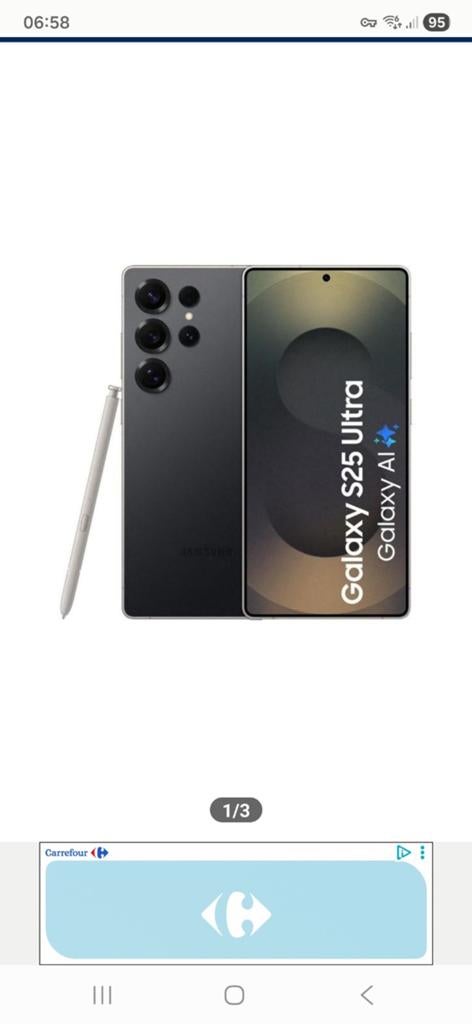 Samsung  25 ultra, Télécoms, Enlèvement