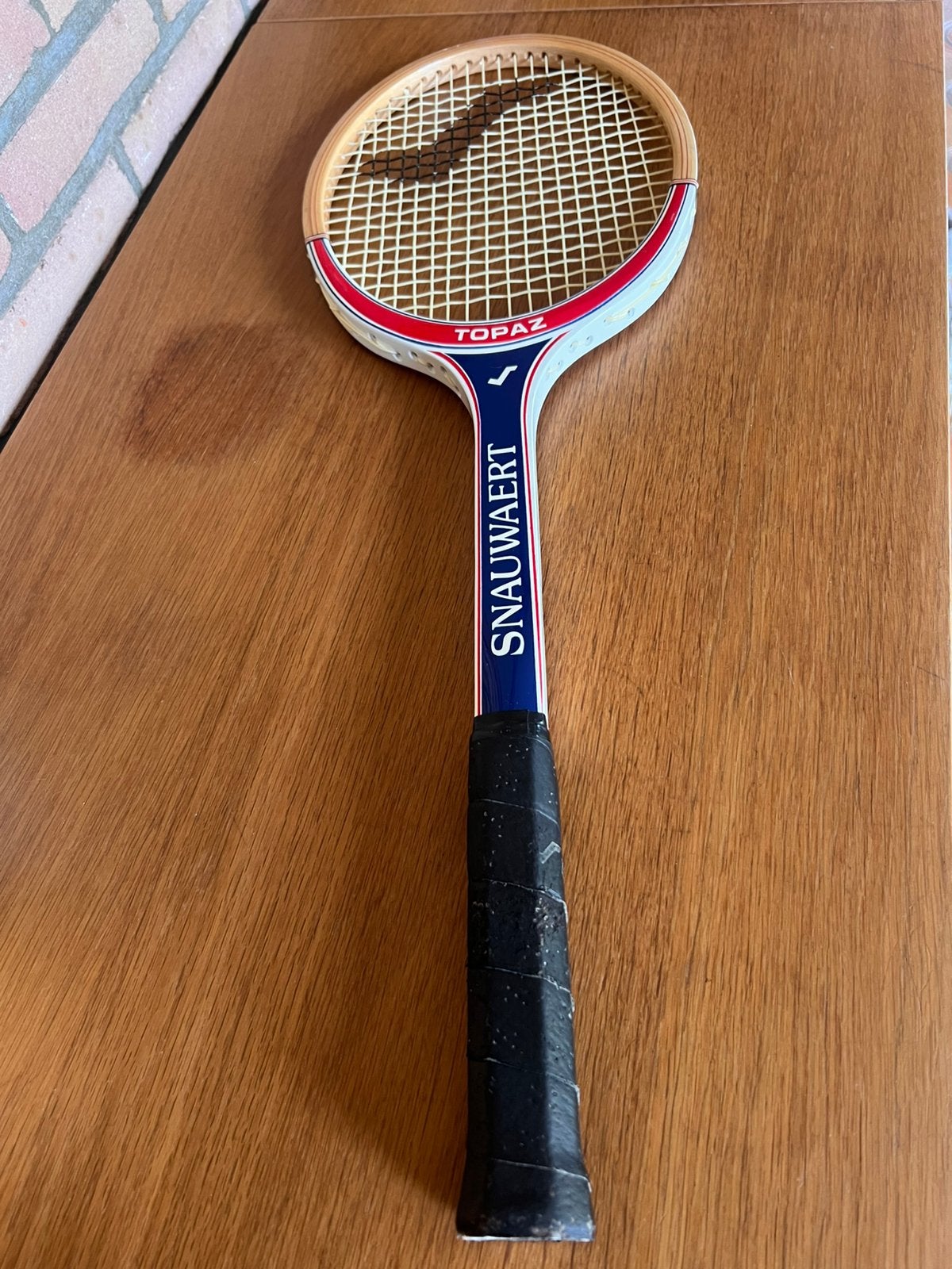 Snauwaert vintage topaz tennisracket jaren 80, Enlèvement ou Envoi, Comme neuf