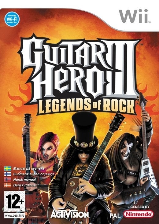 Guitar Hero III Legends of Rock Wii €14,99 | GameshopX nl, Muziek, Ophalen of Verzenden, Zo goed als nieuw, 3 spelers of meer