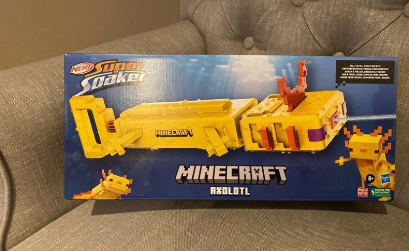 Minecraft waterpistool, Kinderen en Baby's, Ophalen of Verzenden, Nieuw