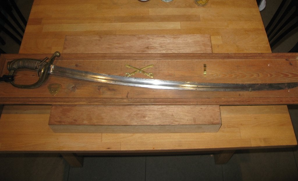 sabre sudiste guerre de secession américain, Verzamelen, Militaria | Algemeen, Ophalen of Verzenden, Overige soorten, Zwaard of Sabel