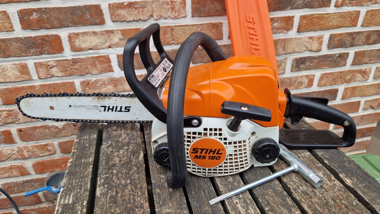 Tronçonneuse Stihl MS 180/C en parfait état, Enlèvement ou Envoi