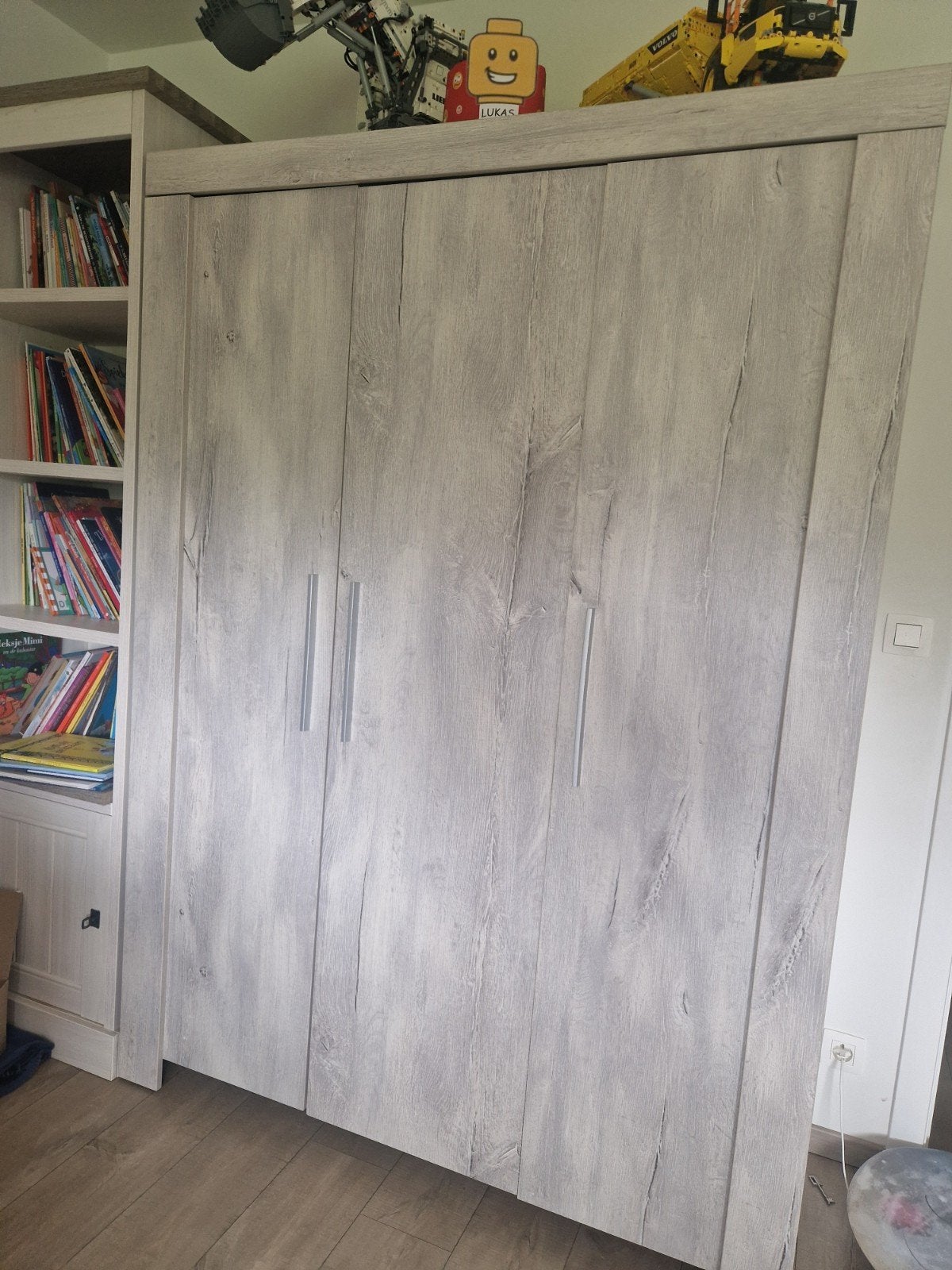Chambre de bébé complete, Enlèvement, Comme neuf, Armoire