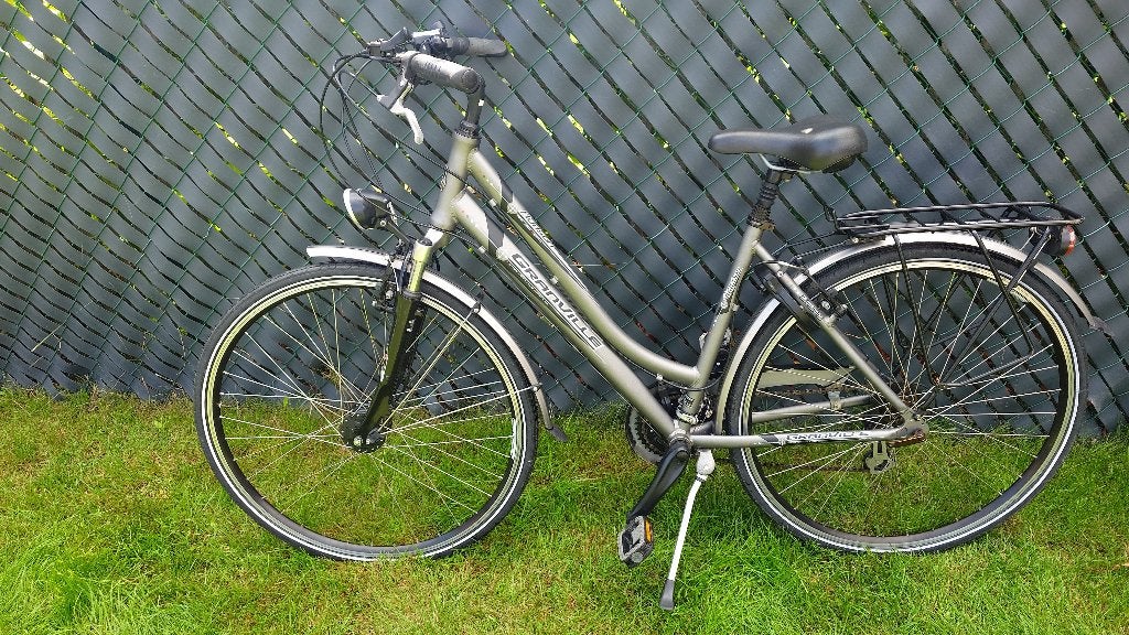 Vélo Grandville Hudson pour femmes, série Junction, taille M, Vélos & Vélomoteurs, Accès (extra) bas, Autres marques, Frein sur jante