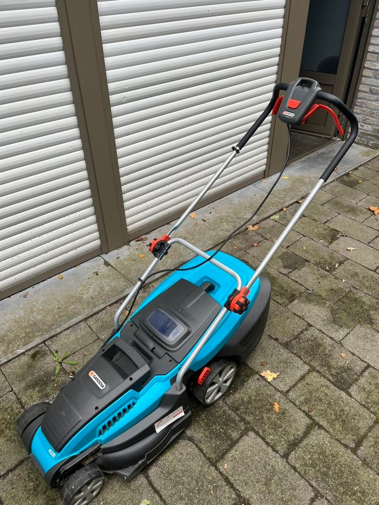 Gardena 42E elektrische grasmaaier, Tuin en Terras, Grasmaaiers, Ophalen, Cirkelmaaier, Elektrische grasmaaier, Mulchfunctie