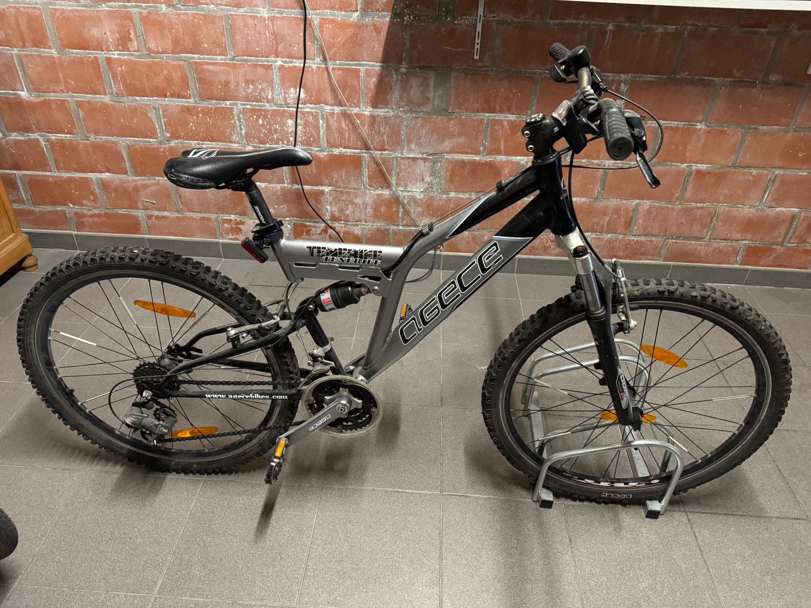 Fiets mountainbiker, Fietsen en Brommers, Ophalen, Gebruikt