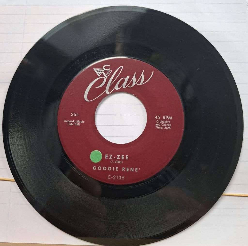 Popcorn Groove/Googie Rene - Ez-Zee, Gebruikt, Originele persing, 7 inch, Ophalen of Verzenden