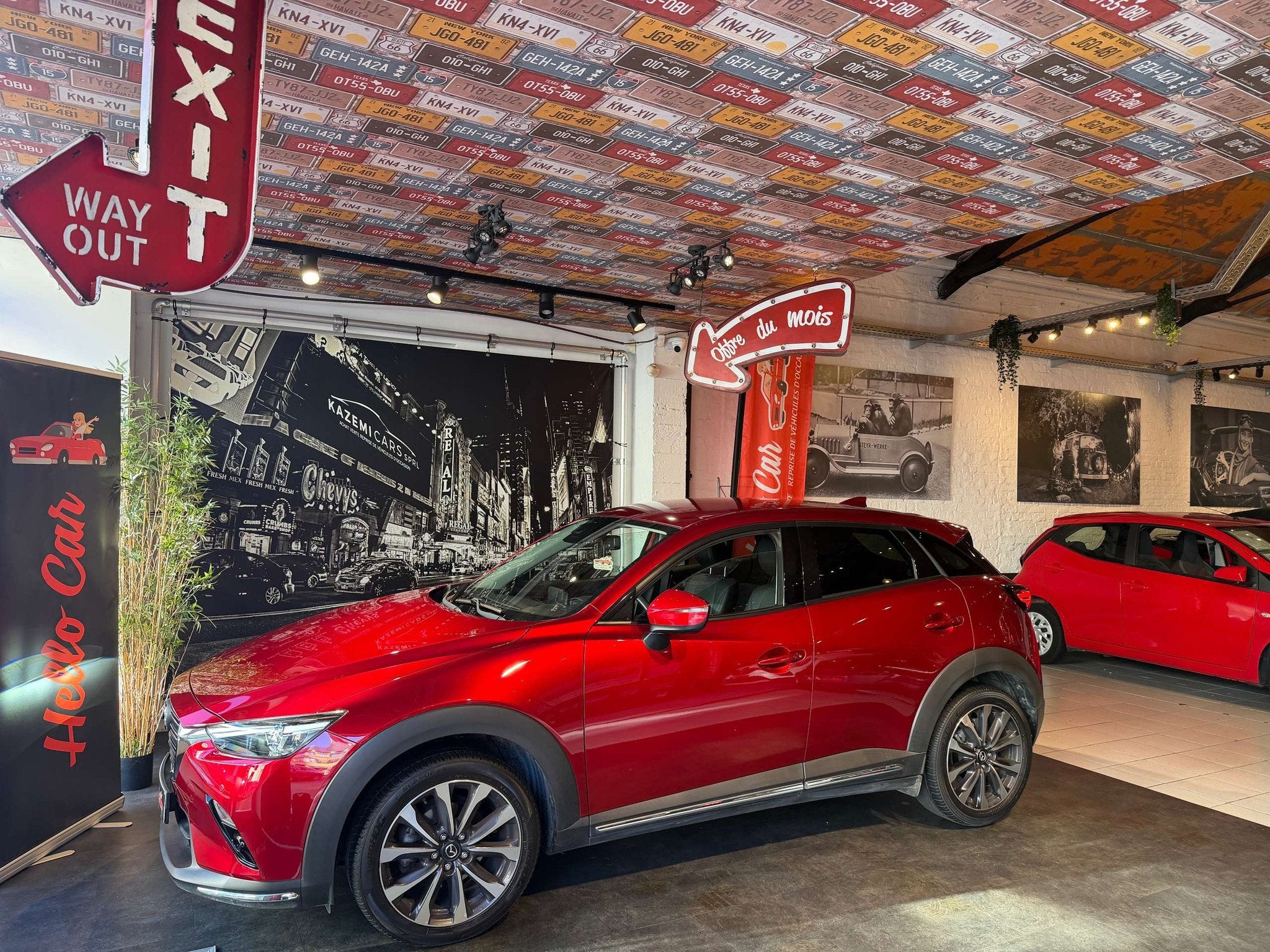 Mazda CX-3 2.0i SKYACTIV-G 2WD Hakoné * CARPLAY * CAMERA *, Autos, Rouge, Achat, Euro 6, Entreprise
