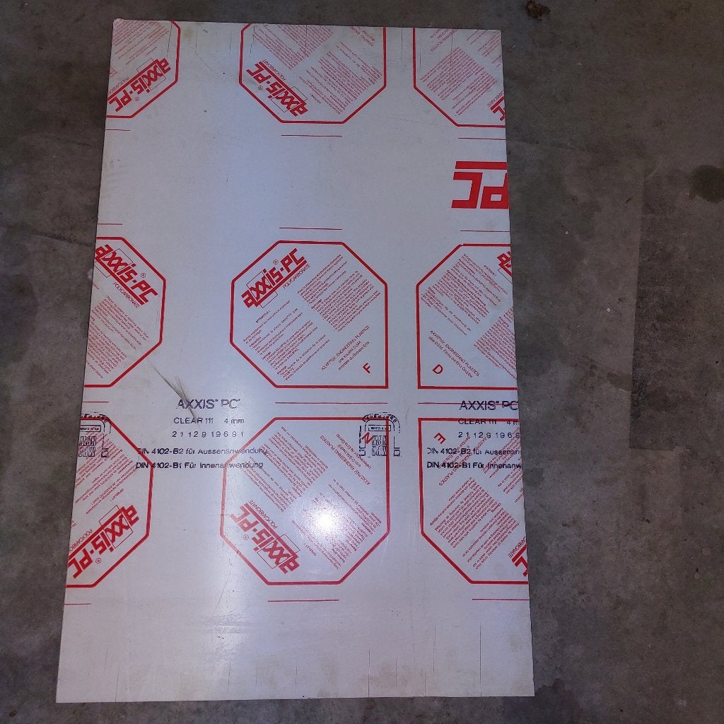 feuille de polycarbonate, Bricolage & Construction, Enlèvement, Comme neuf, Autres matériaux, Moins de 20 mm