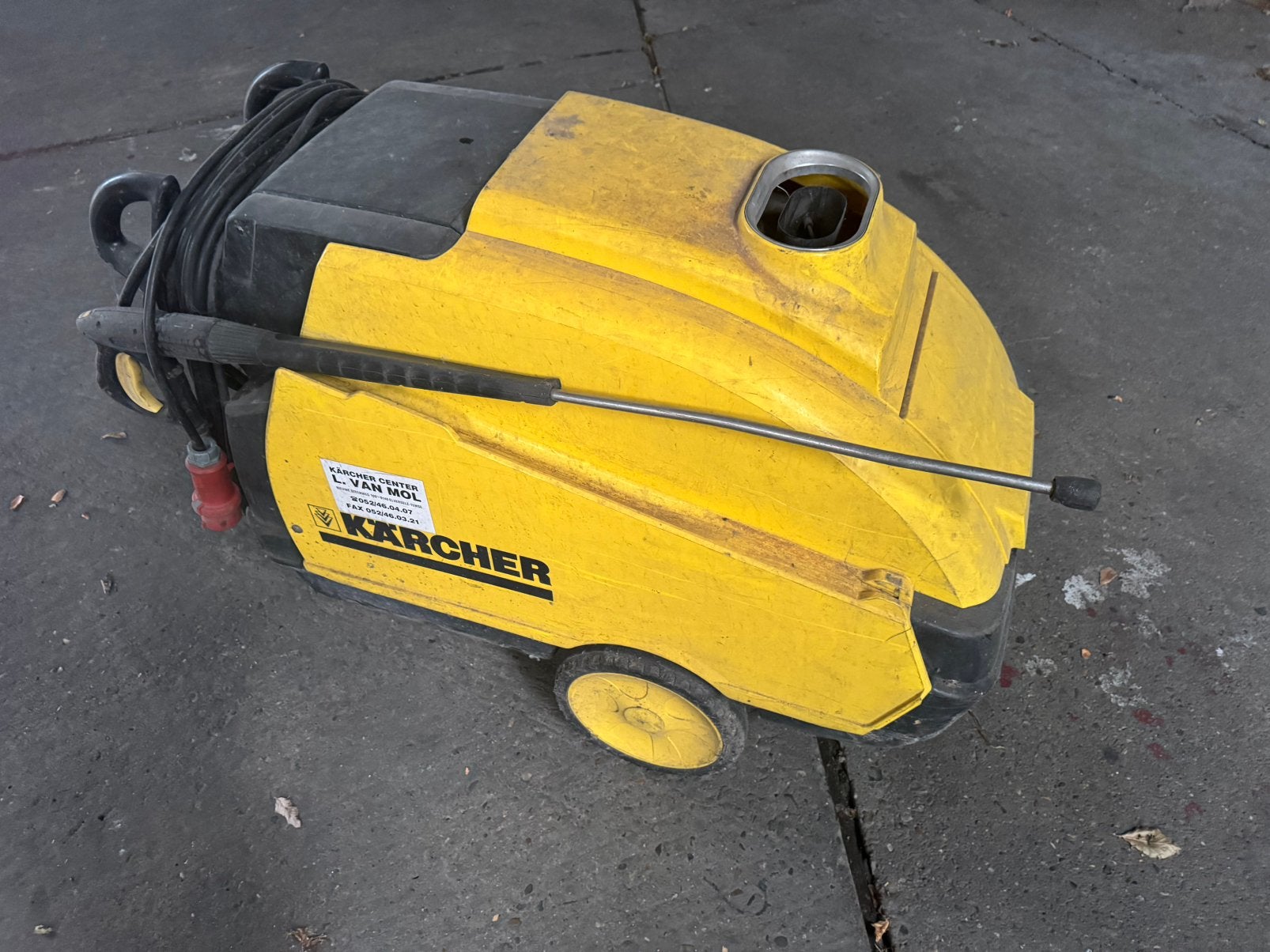 Karcher HDS 895M, Ophalen, Gebruikt, Benzine, Met regelbare waterdruk