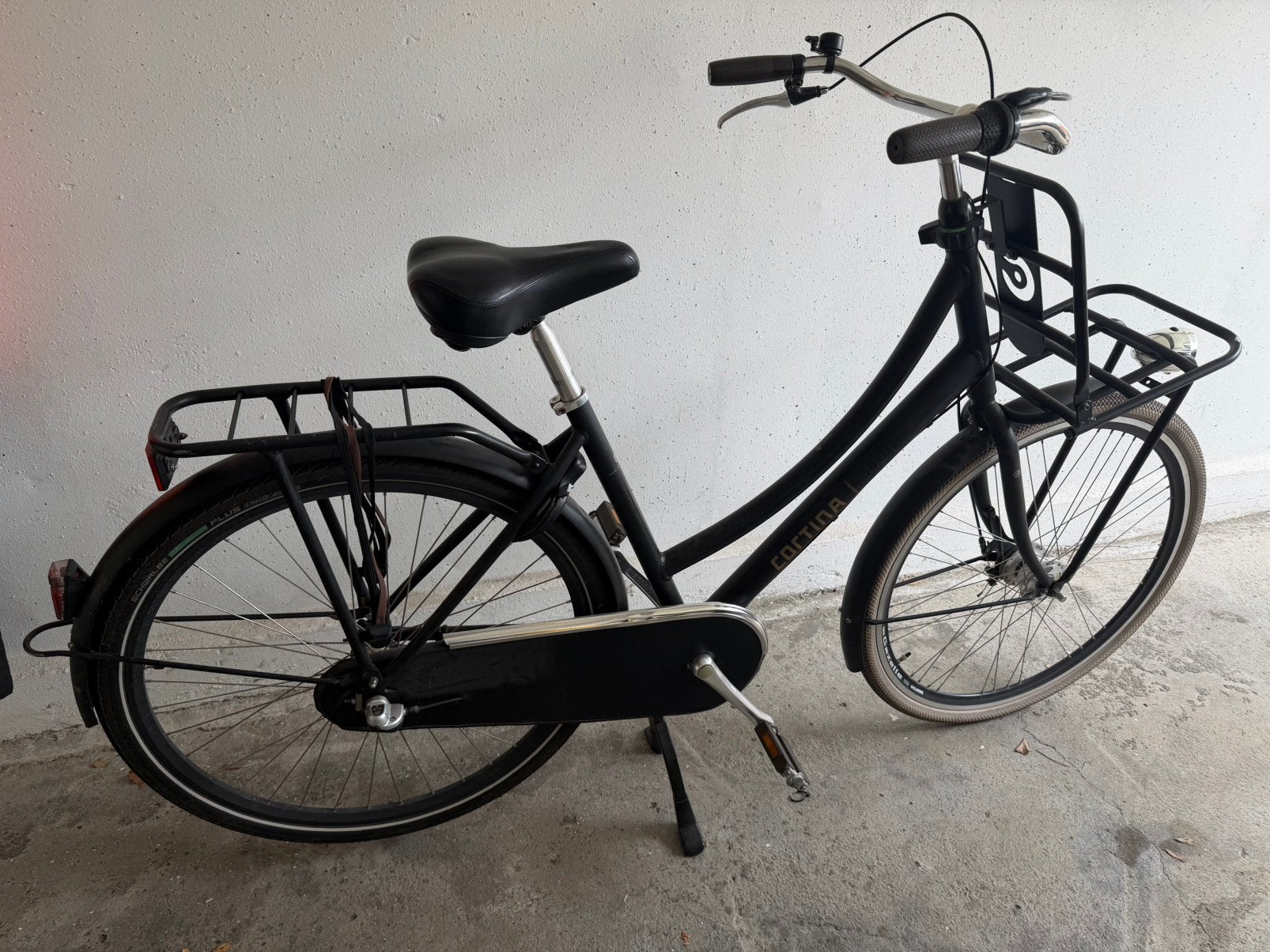 Dames fiets, Fietsen en Brommers, Ophalen, Gebruikt, Terugtraprem, Overige merken