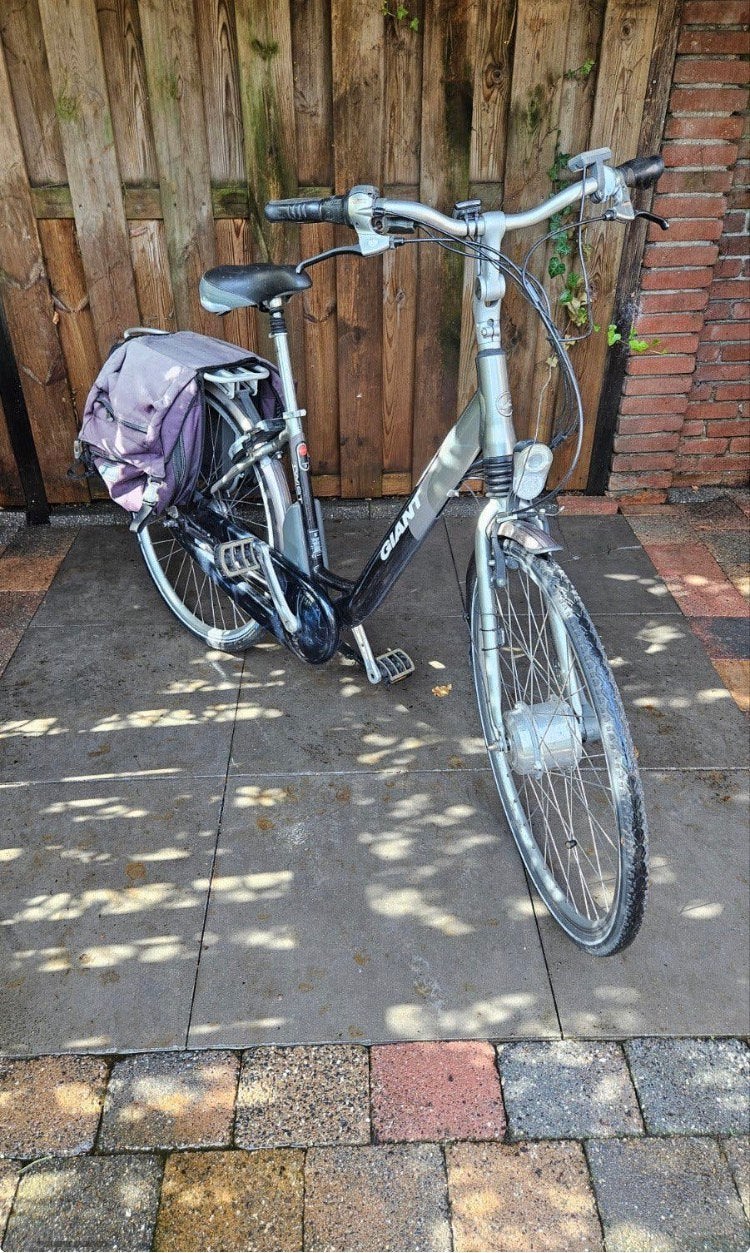 Giant elektrische damesfiets met 2 batterijen, Enlèvement, Comme neuf, Giant